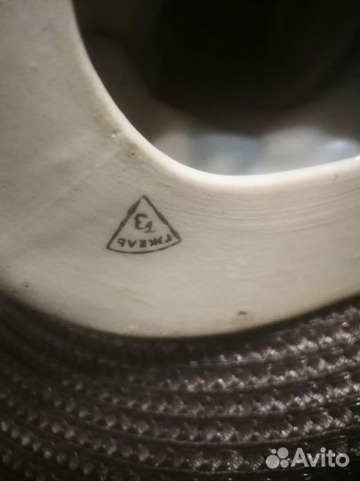 Статуэтки старая Гжель. Аленушка с козленком