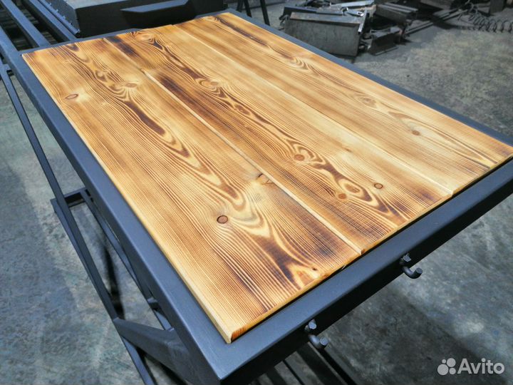 Мангал в стиле лофт