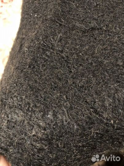 Платок шерстяной, (кучерявый ) старинный