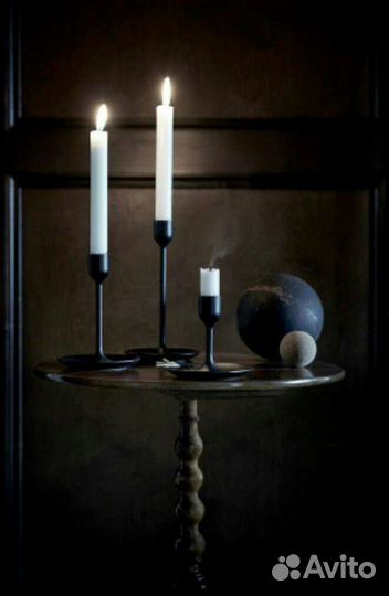 Подсвечники 3 шт IKEA