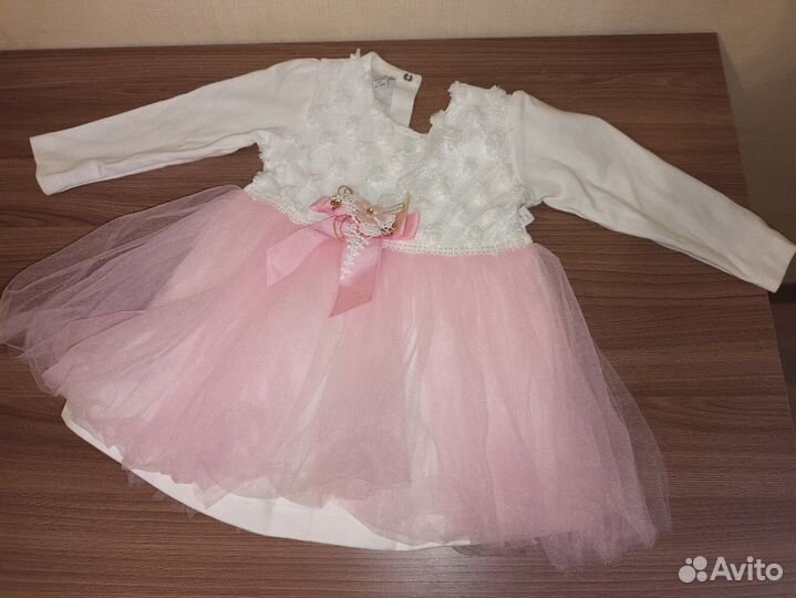Платье для девочки 86