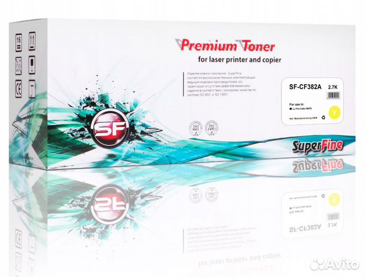 Cf382asf Совместимый лазерный картридж SuperFine