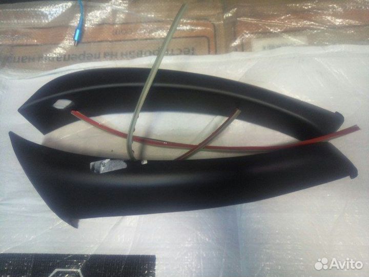 Расширитель бампера передний Mitsubishi Pajero