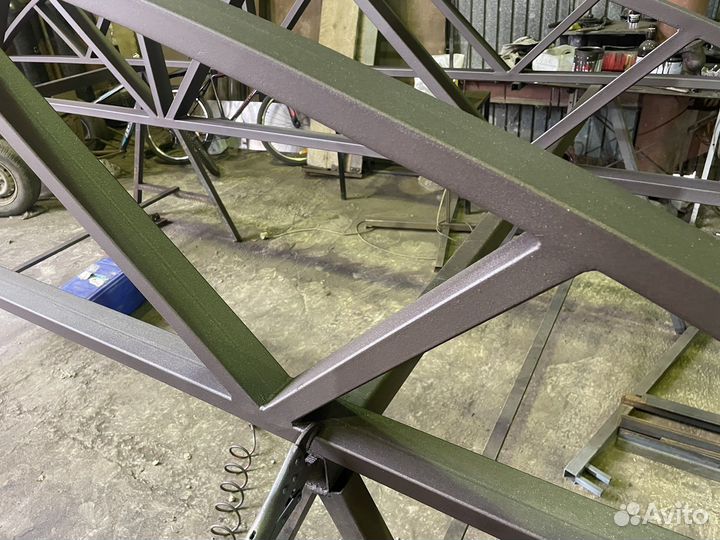 Навес металлический 4.2 *6 метров