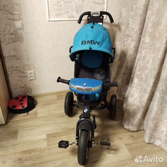 Трехколесный велосипед с родительской ручкой