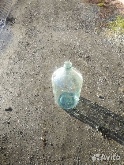 Стеклянная бутыль 20л. Б/у. СССР