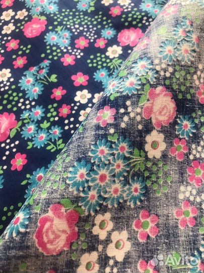 Ткань СССР, хлопок, ситец