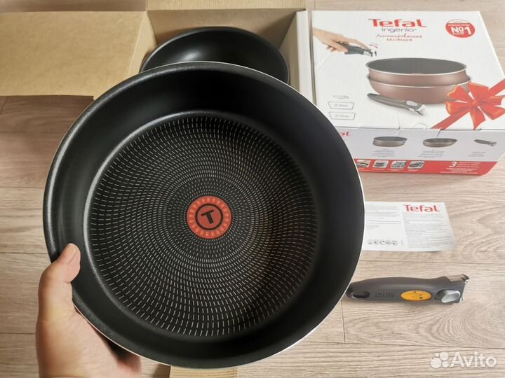 Tefal Ingenio Сотейник + Вок в подарочной коробке