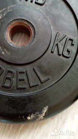 Гантели разборные kettler и barbell