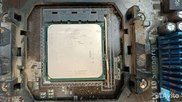 Комплект AM3+ AMD Athlon 2+2gb ddr3+ кулер