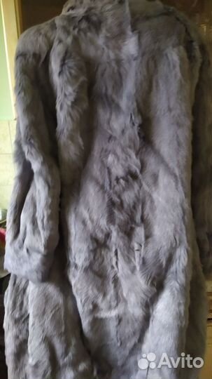 Шуба из козлика длинная48