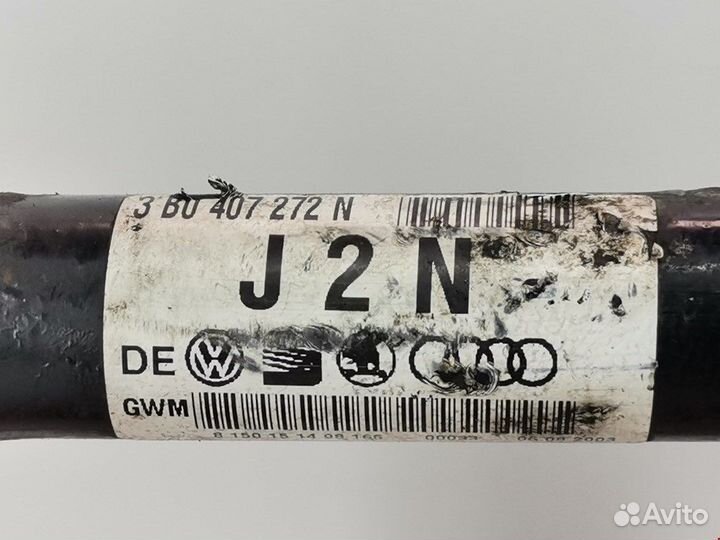 Полуось для Volkswagen Passat 5 GP