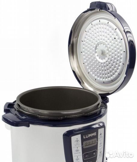 Lumme LU-1450 синий сапфир Мультиварка-скороварка
