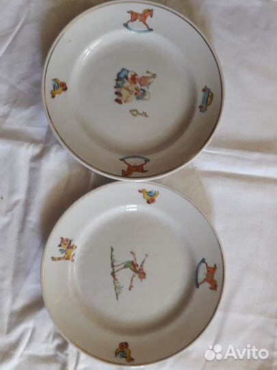 Тарелочки детские СССР Буратино