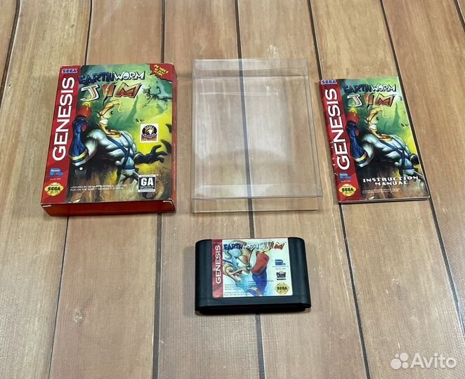 Earthworm Jim Genesis оригинал