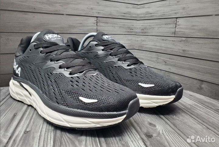 Кроссовки Hoka Klifton 8 спортивные беговые 41-45