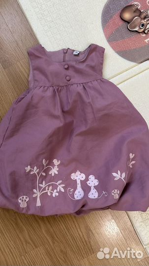 Отдам вещи пакетом на девочку 6-12 мес