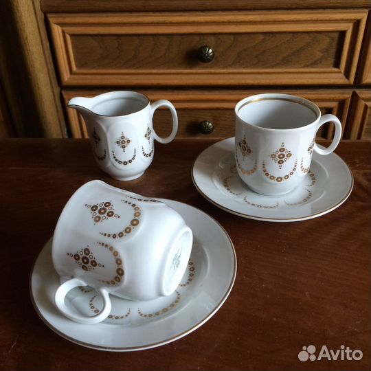Сервиз кофейный Германия/ чашки / блюдца