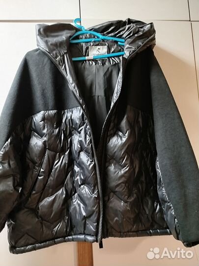 Куртка демисезонная 48 50 черная