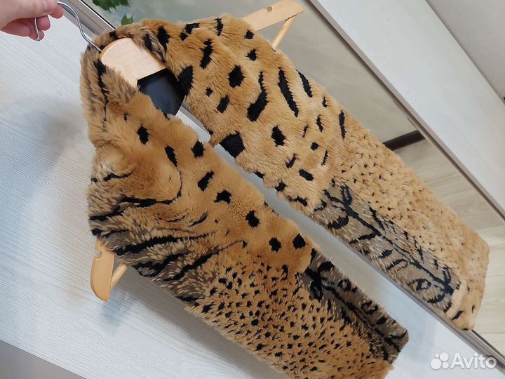 Меховой шарф