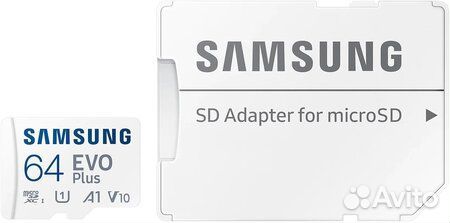 Карта памяти microsdxc Samsung 64Gb (MB-MC64KA/EU)