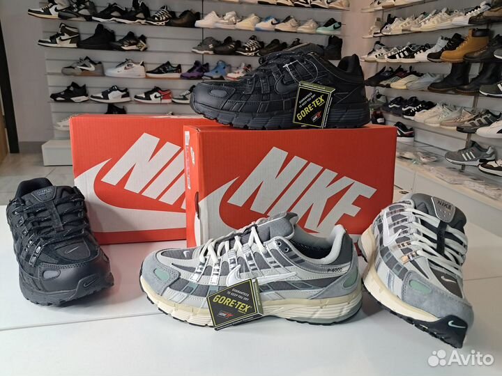 Кроссовки Nike p 6000 gore tex