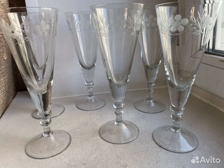Бокалы набор новые СССР