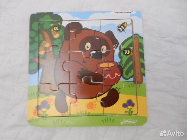 Пазлы книжка