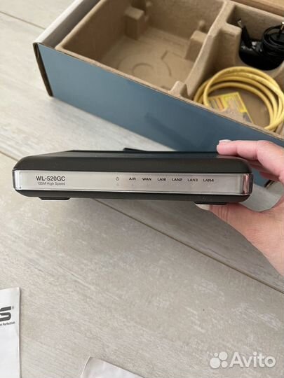 Wifi роутер Asus wl-520gc