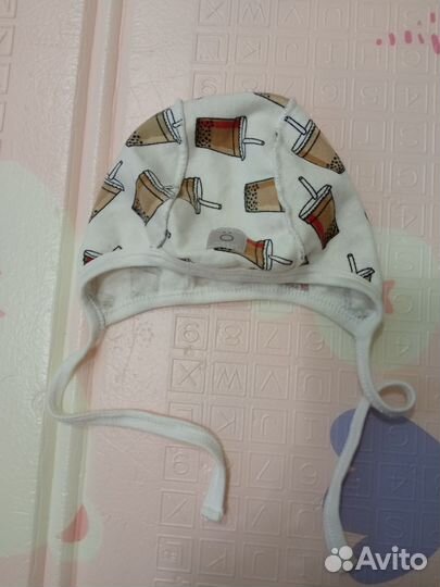 Утепленный чепчик mjolk 40-44