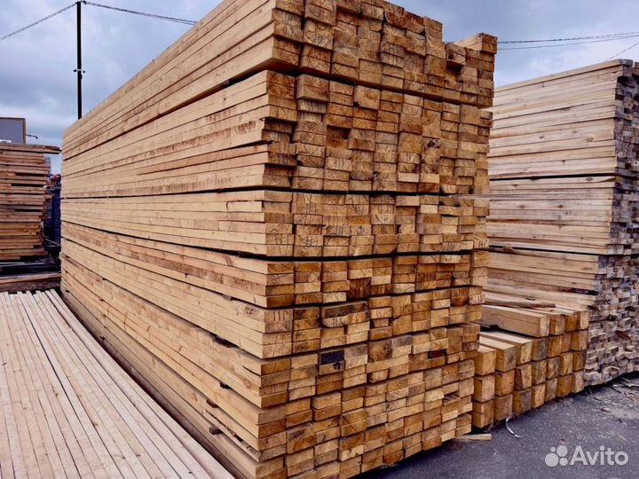 Брус обрезной 200х200х6000мм от производителя