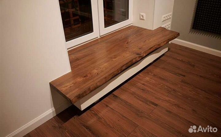 Подоконник из дерева