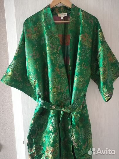 Халат женский шелк