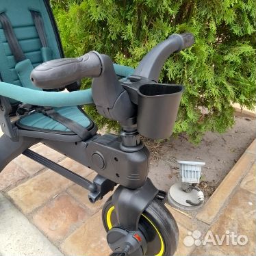 Детский велосипед с родительской ручкой