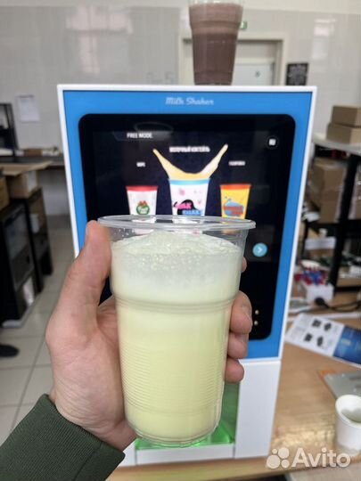 Готовый бизнес. Автомат с молочными коктейлями