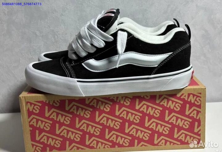 Кроссовки Vans Knu Skool дутыши оригинал