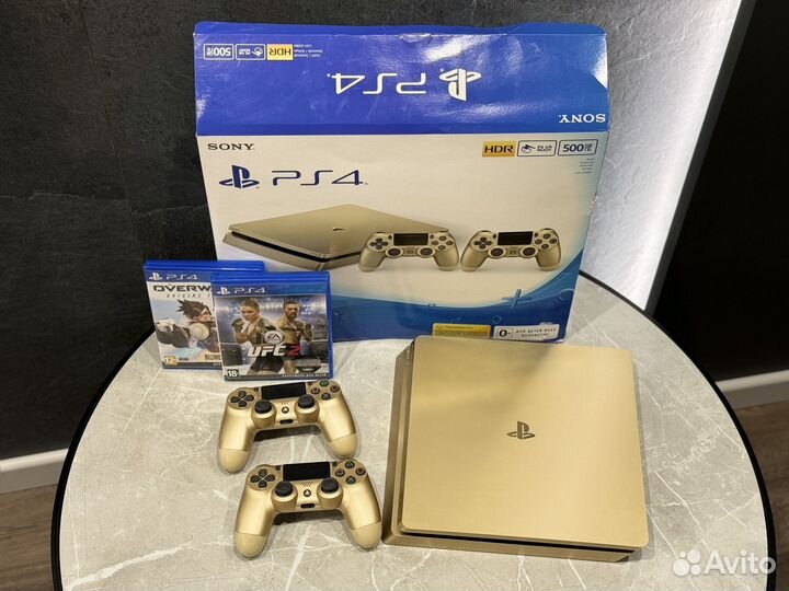 Sony PlayStation 4 Slim 500gb Gold