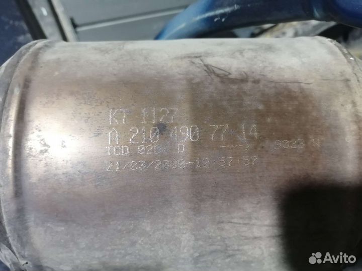 Катализатор Mercedes benz A2104907714