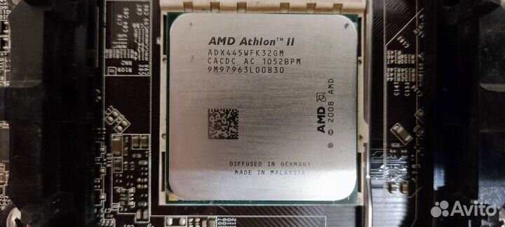 Комплект Athlon II 445+MSI 870-C45+8gb+кулер