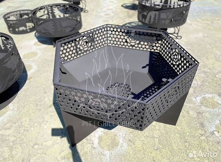 Костровая чаша. Очаг. Камин