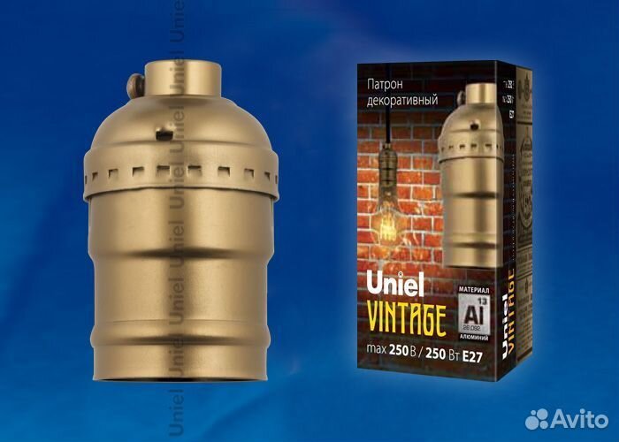 Патрон для ламп Е27 Лофт DLC-V-H01/E27