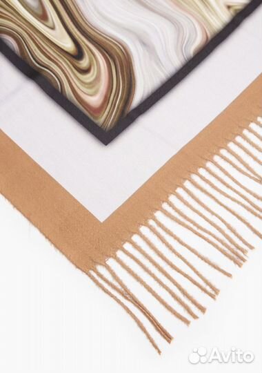 Палантин из вискозы и шерсти