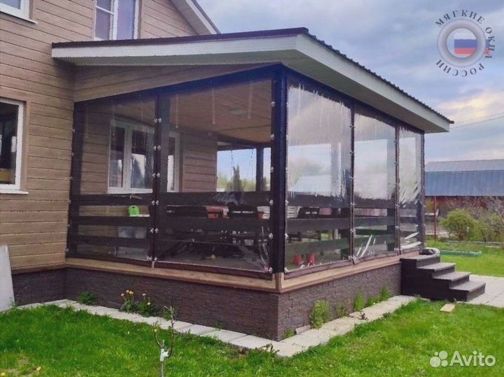 Мягкие Окна для беседок террас и веранд