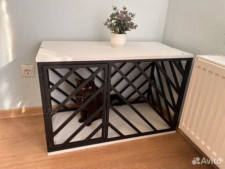 Вольер в квартиру. Антивандальная клетка