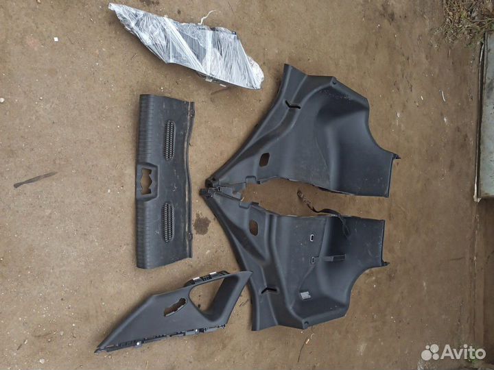 Обшивка багажника hyundai solaris хэтчбек