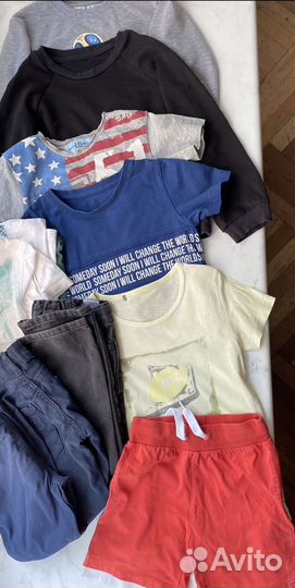Фирменные вещи пактом на мальчика