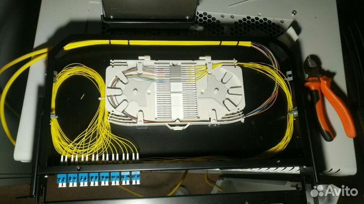 Сварка и тестирование оптики (волс) Тверь