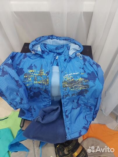 Одежда на мальчика пакетом 4-5 лет