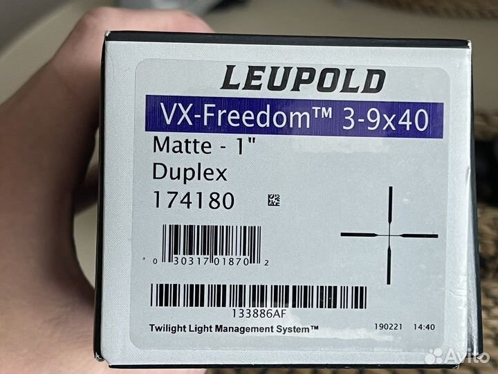 Прицел leupold vx freedom 3-9x40