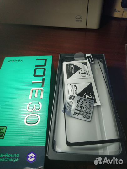 Защитное стекло infinix X6833B